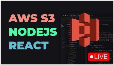 AWS S3 con Nodejs y React Live